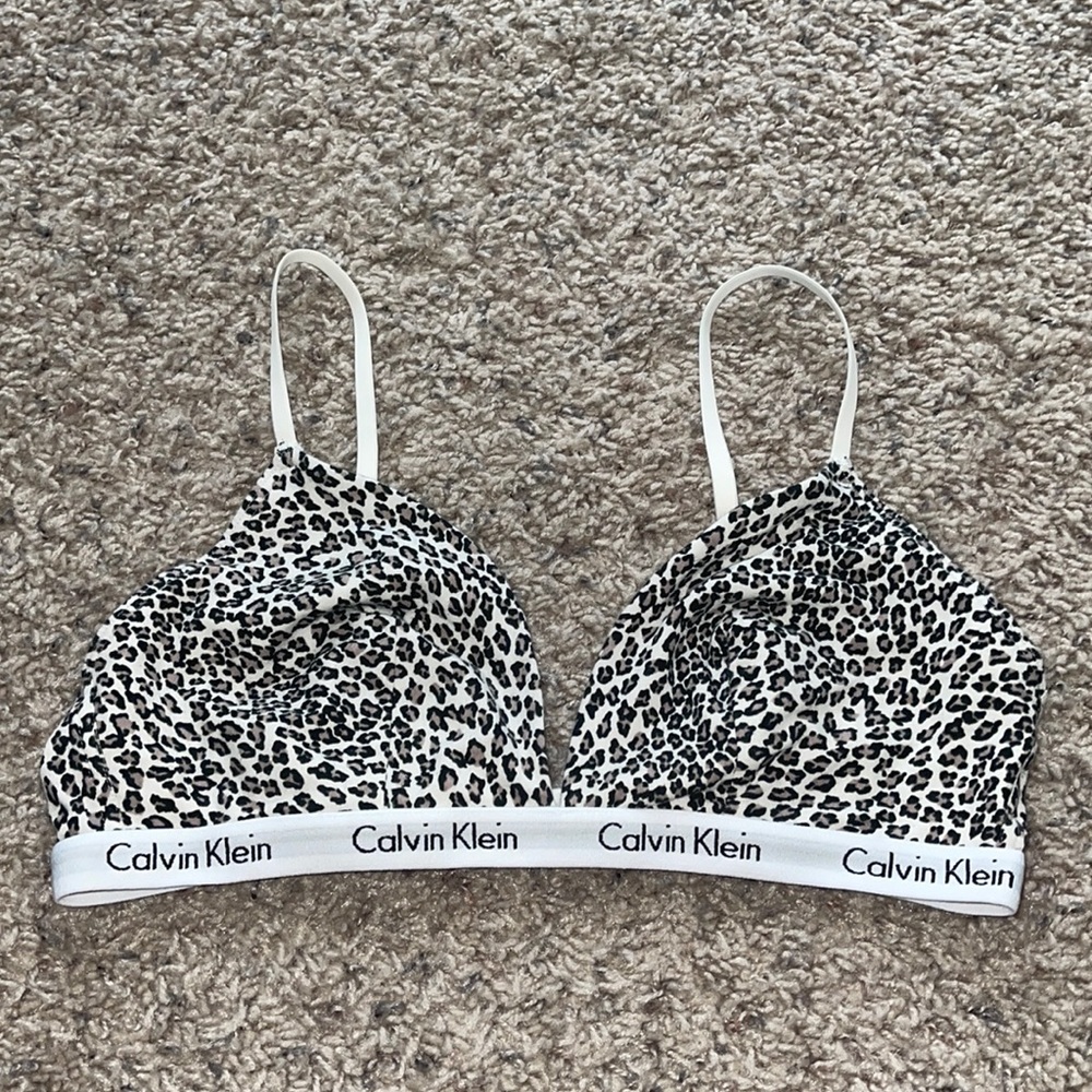 Calvin Klein Leopard Bralette